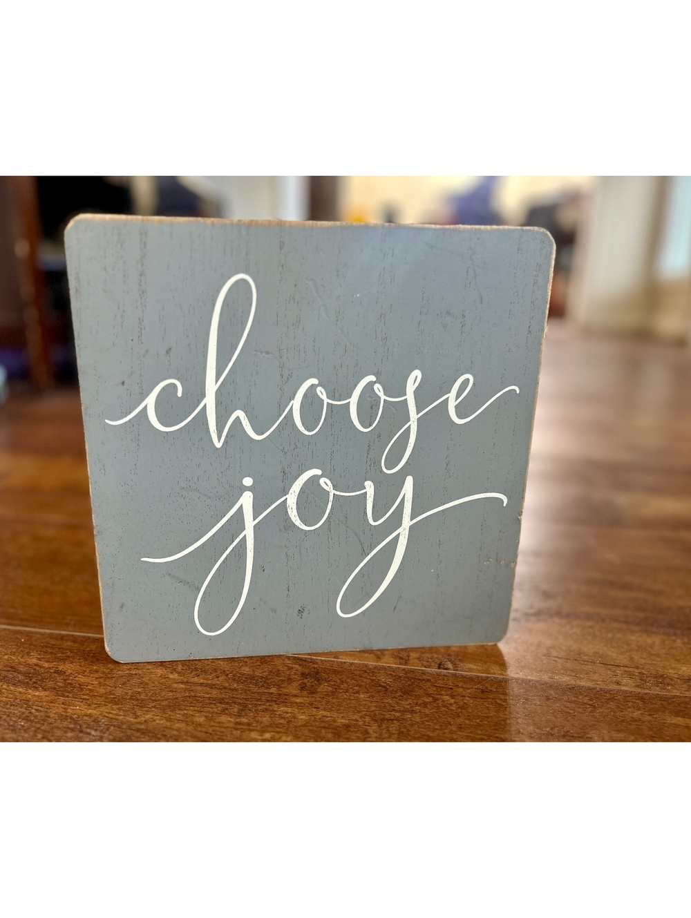 Wooden Choose Joy Wall Sign